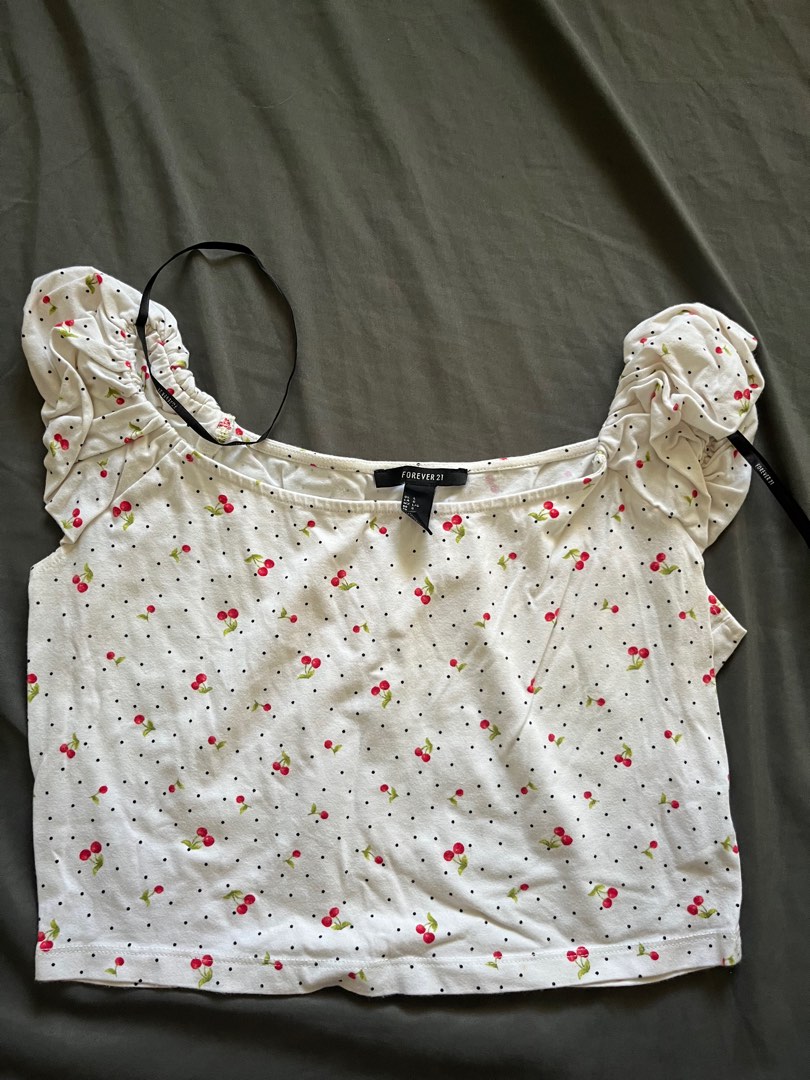 cherry crop top forever 21