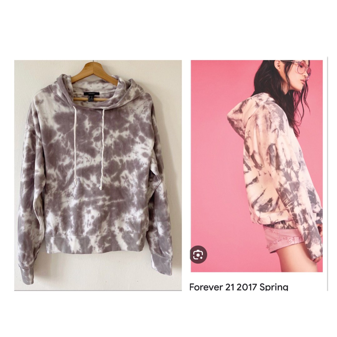 Tie dye hotsell hoodie forever 21