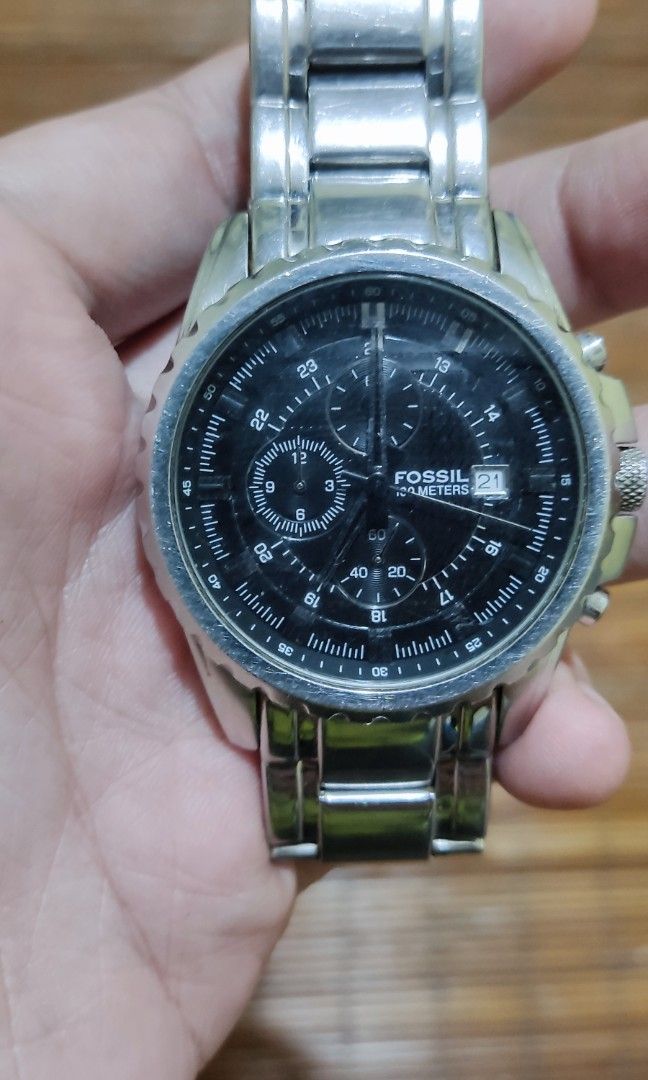 Fossil Blue CH 2446 Fesyen Pria Jam Tangan di Carousell