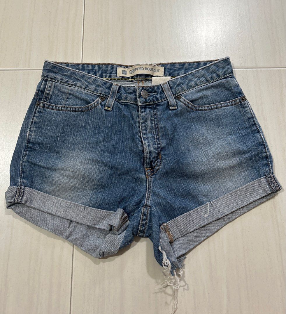Gap jean clearance shorts womens