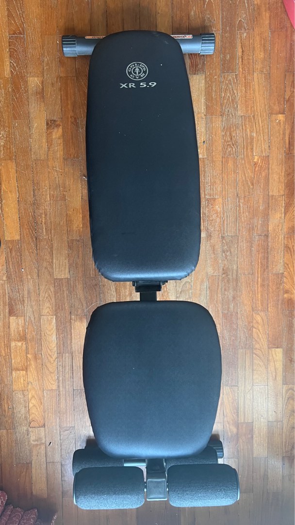 Gold's gym xr best sale 5.9 dumbbell bench
