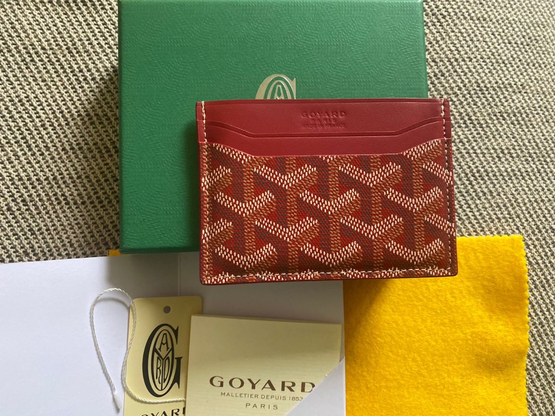 GOYARD SAINT SULPICE CARD WALLET Women s Fashion Bags Wallets