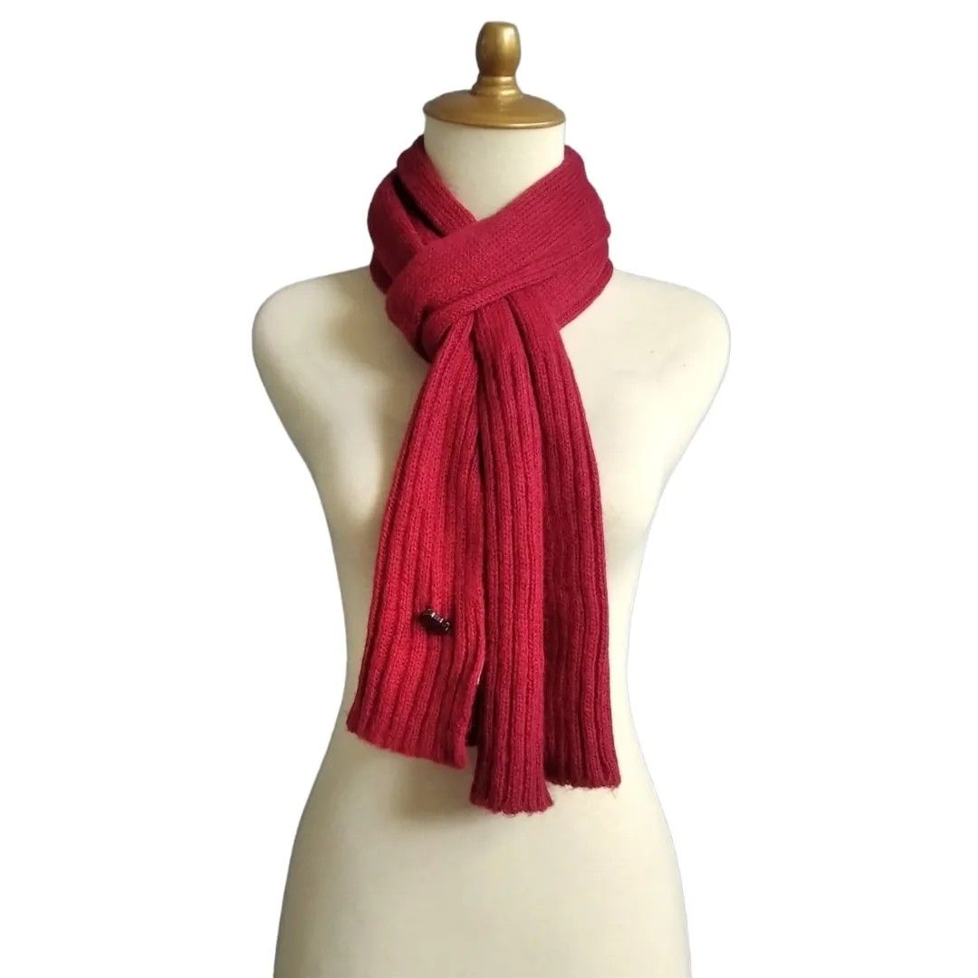 G-STAR RAW DENIM SCARF SYAL WITH PIN G-STAR RAW SYAL RAJUT