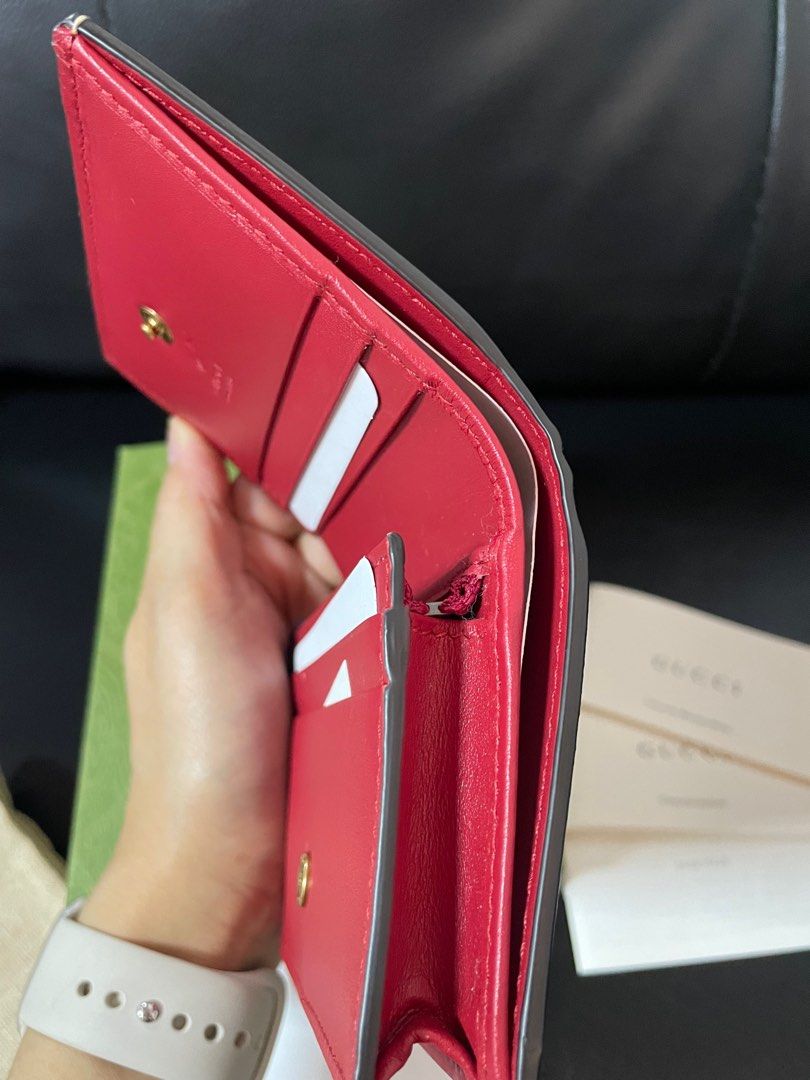 Gucci Cherry Bifold Wallet Luxury Bags Wallets on Carousell