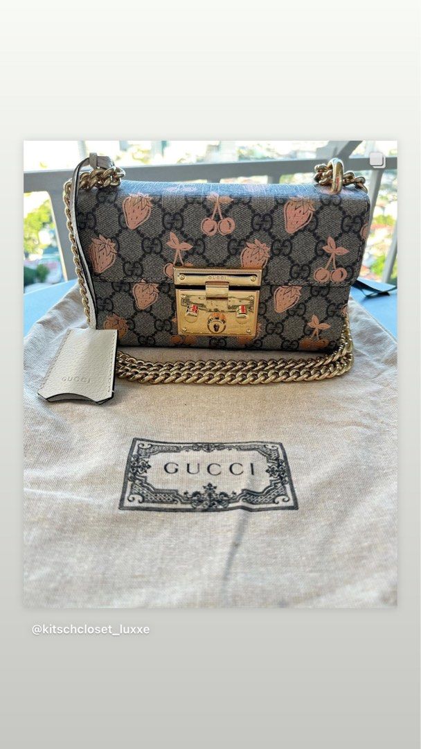 Gucci Padlock bag Luxury Bags Wallets on Carousell