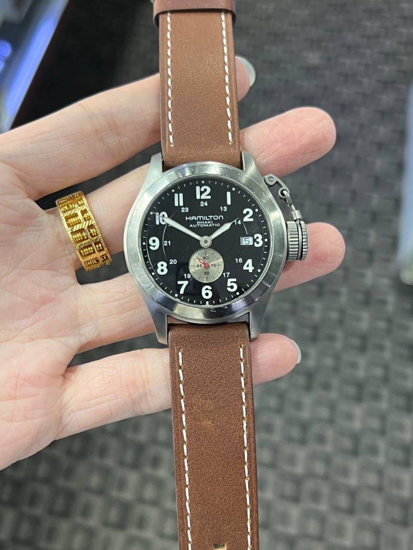 HAMILTON KHAKI NAVY FROGMAN TITANIUM SWISS MADE AUTOMATIC H774150