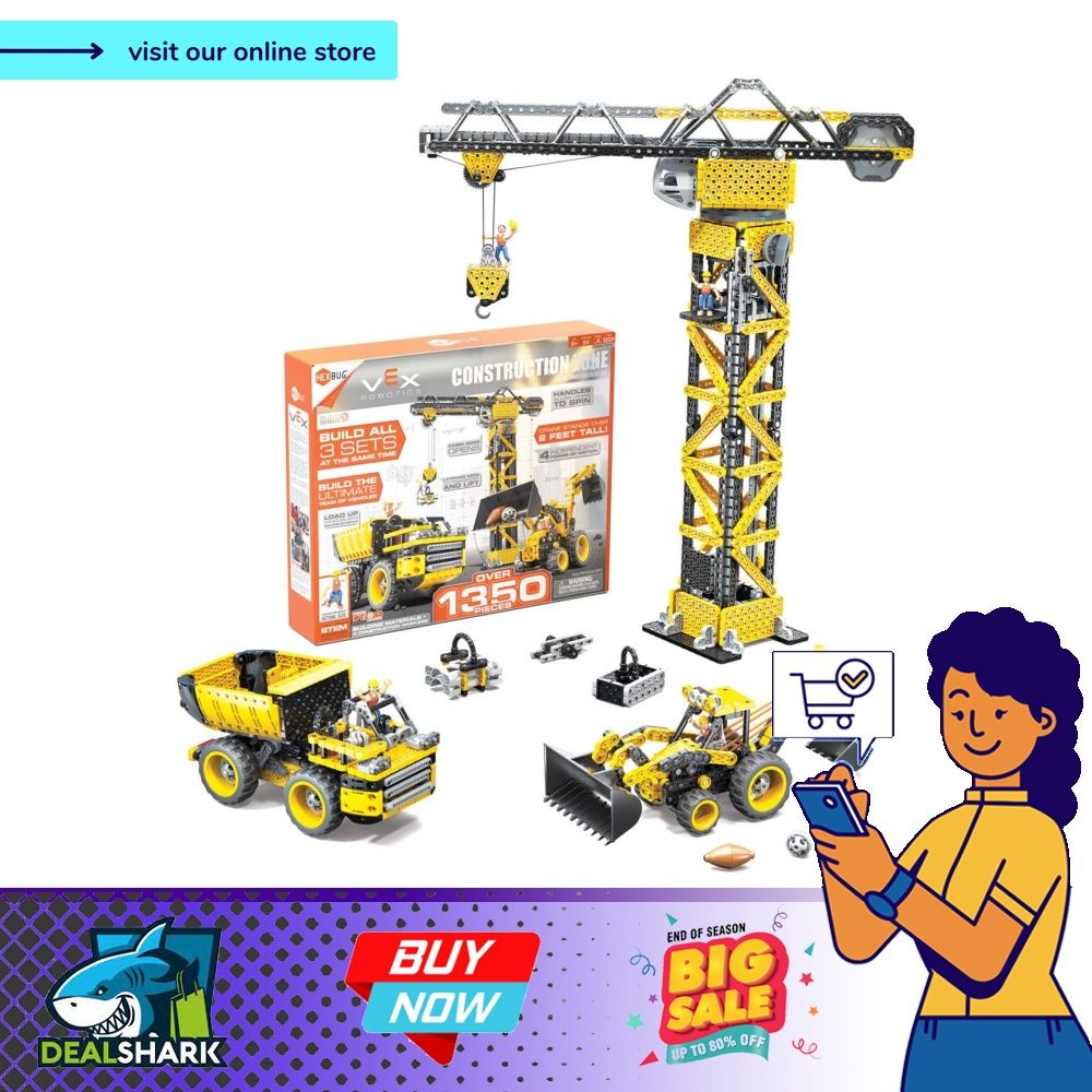 HEXBUG VEX Construction Zone Hobbies Toys Toys Games on Carousell