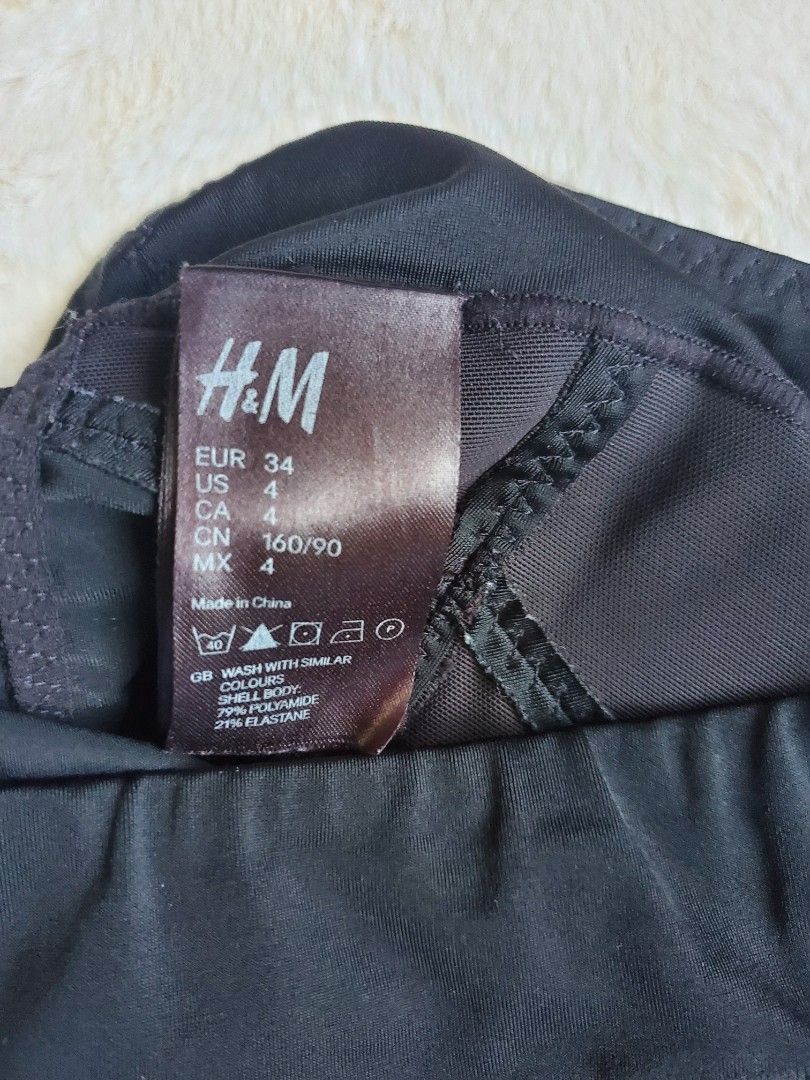 H&M Black and Nude Shapewear, Women's Fashion, Maternity wear on Carousell