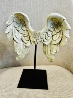 Home + Aspects Angel Wings Sculpture Decor