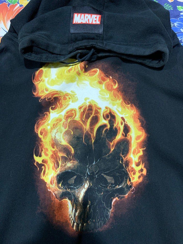Ghost rider hoodie top