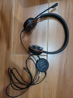 Jabra Headphones with mic USB plug