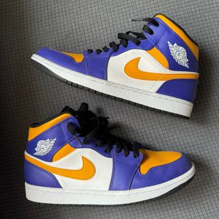 Jordan 1 la lakers hotsell