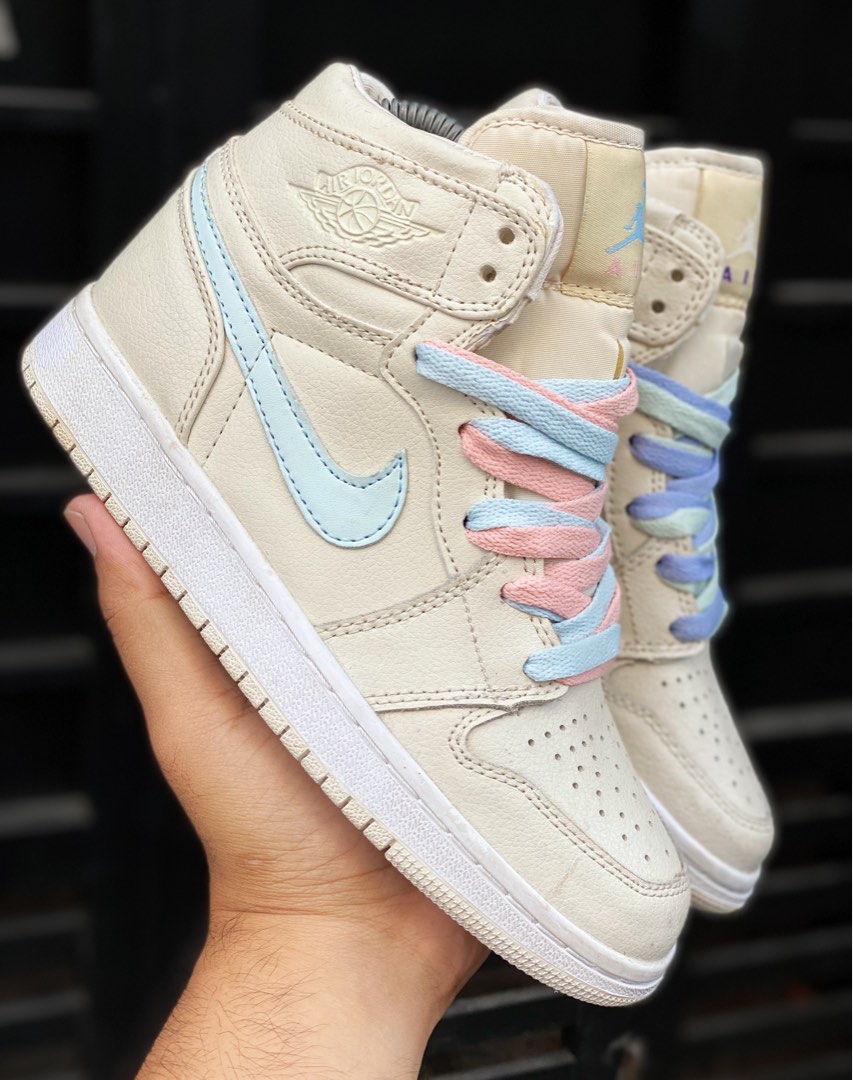 JORDAN 1 MULTICOLOR PHANTOM Women s Fashion Footwear Sneakers