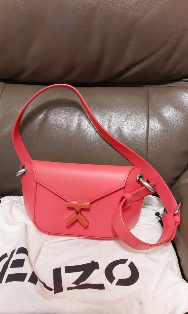 Kenzo k small shop leather crossbody bag