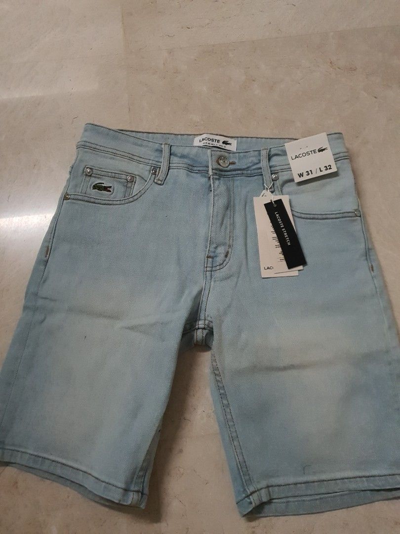 Lacoste Denim Bermudas