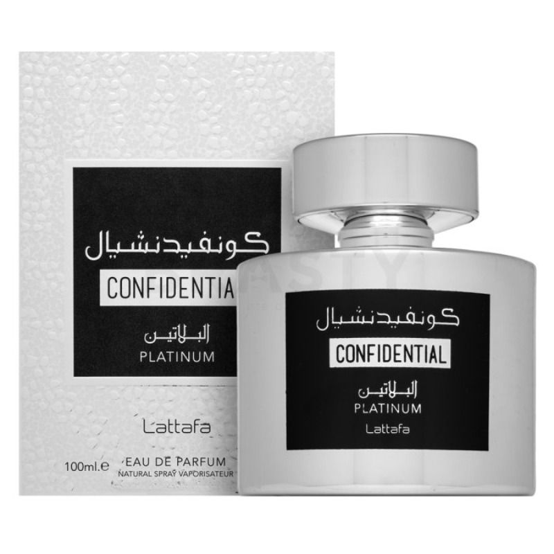 Lattafa Confidential Platinum男士濃香水100ml (Barcode