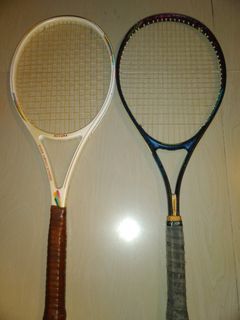 Lawn Tennis Racket 2 pieces ACCURA and DUNLOP Brand