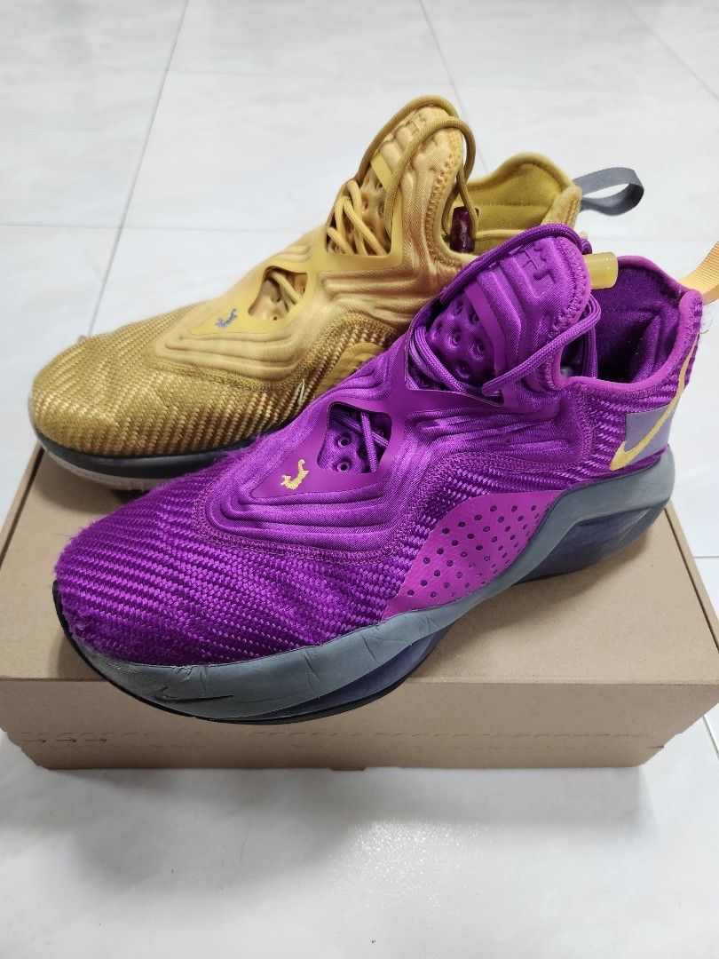 LeBron Soldier 14 'Lakers' US11, Men's Fashion, Footwear, Sneakers ...