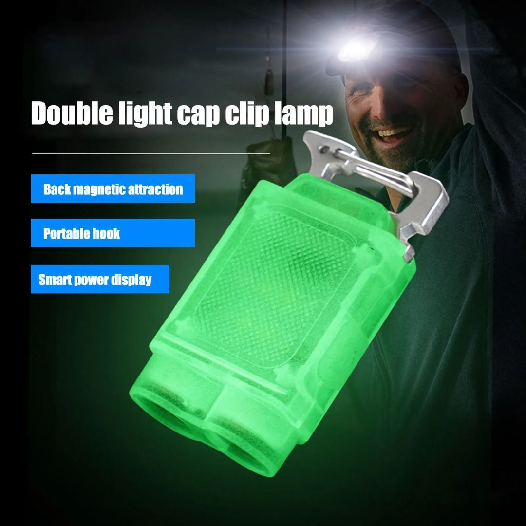 Led Head Torch Led Hat Light Rechargeable Led Hat Clip Light Super