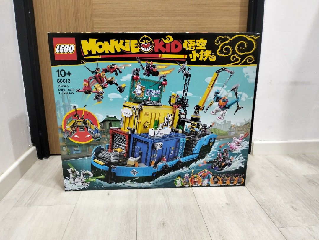 Lego 80013 Monkie Kid Monkie Kid s Team Secret HQ Hobbies Toys Toys Games on Carousell