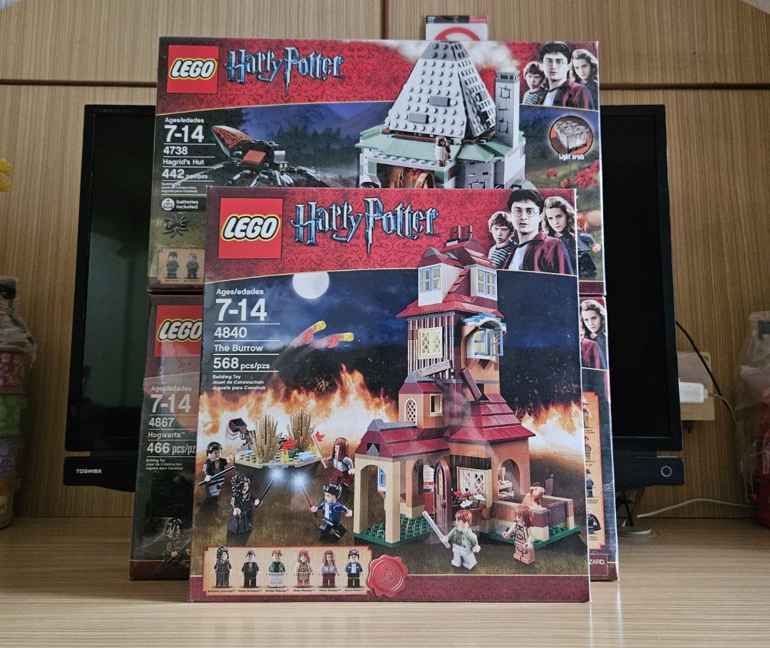 Lego Harry Potter 4736 4737 4738 4840 4865 4867, Hobbies Toys