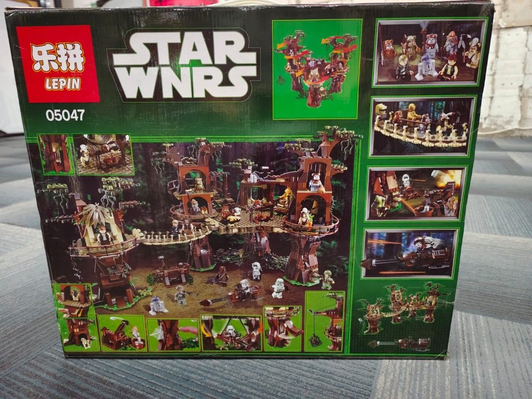 Lepin Bricks Star Wars Ewok Village Toys Collectibles Mainan di Carousell