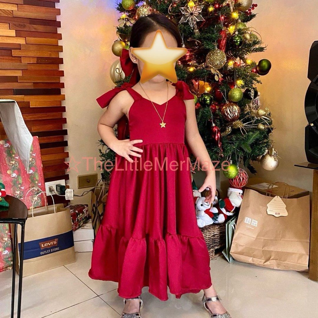 L&L Lenora red S4 (Category: Babies & Kids Fashion) located in San Jose del Monte. Submitted by launce (Listing ID 1284666580, Image 2). Description: L&L Lenora red LN Used once S4 800 [BN 1390] . . #mazeavailable #minimelissapreloved #minimelissaprelovedph.