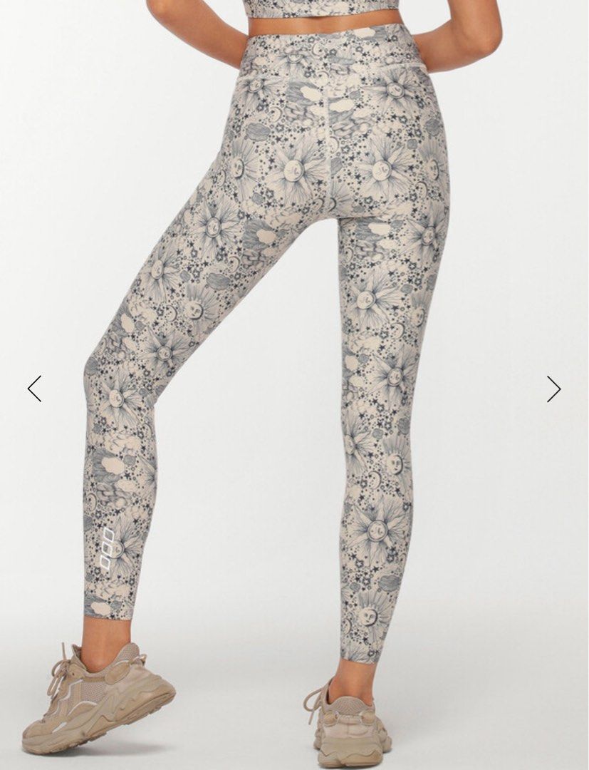 Lorna jane floral tights shop