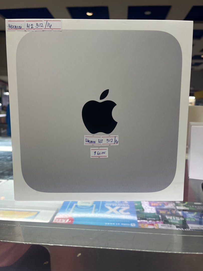 Macmini m2 16g ram 512gb (Category: Desktops) located in San Juan City. Submitted by allsite (Listing ID 1284653428, Image 1). Description: Macmini m2 16g ram 512g Brandnew 1year warranty Physical store Allsite marketing unit 6 2nd floor theatre mall greenhills 09498236482 norie jean.