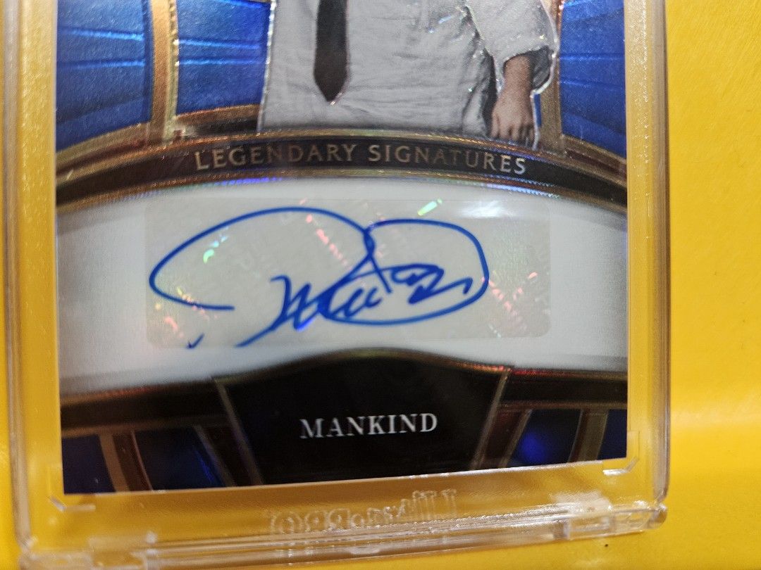 Mankind rare autograph (Category: Western Merchandise) located in Mandaluyong City. Submitted by thefilipinopicker (Listing ID 1284712430, Image 2). Description: Authentic autograph of WWE superstar Mankind..