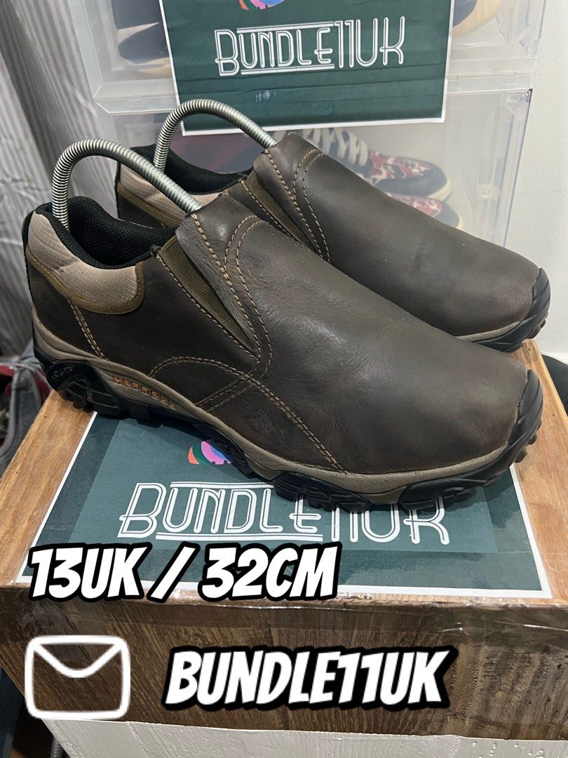 Merrel Moab Rover Mic Kangaroo Leather Slip On 13UK Men s Fashion