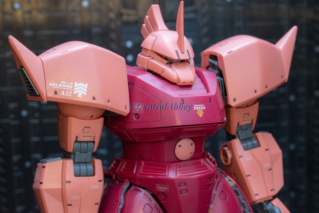ロボット MS-14S GELGOOG 1/100 BANDAI New Master Grade MG Gelgoog 2.0 1/100 Mobile Suit Gundam MS