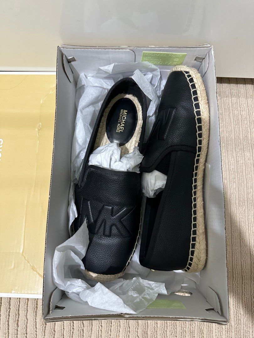 Mk espadrilles black cheap