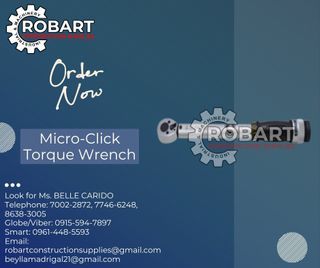 Micro-Click Torque Wrench