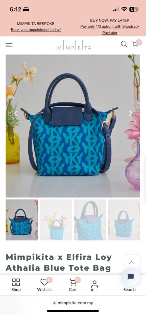 Mimpikita x Elfira Loy Athalia Bag, Women's Fashion, Bags & Wallets ...