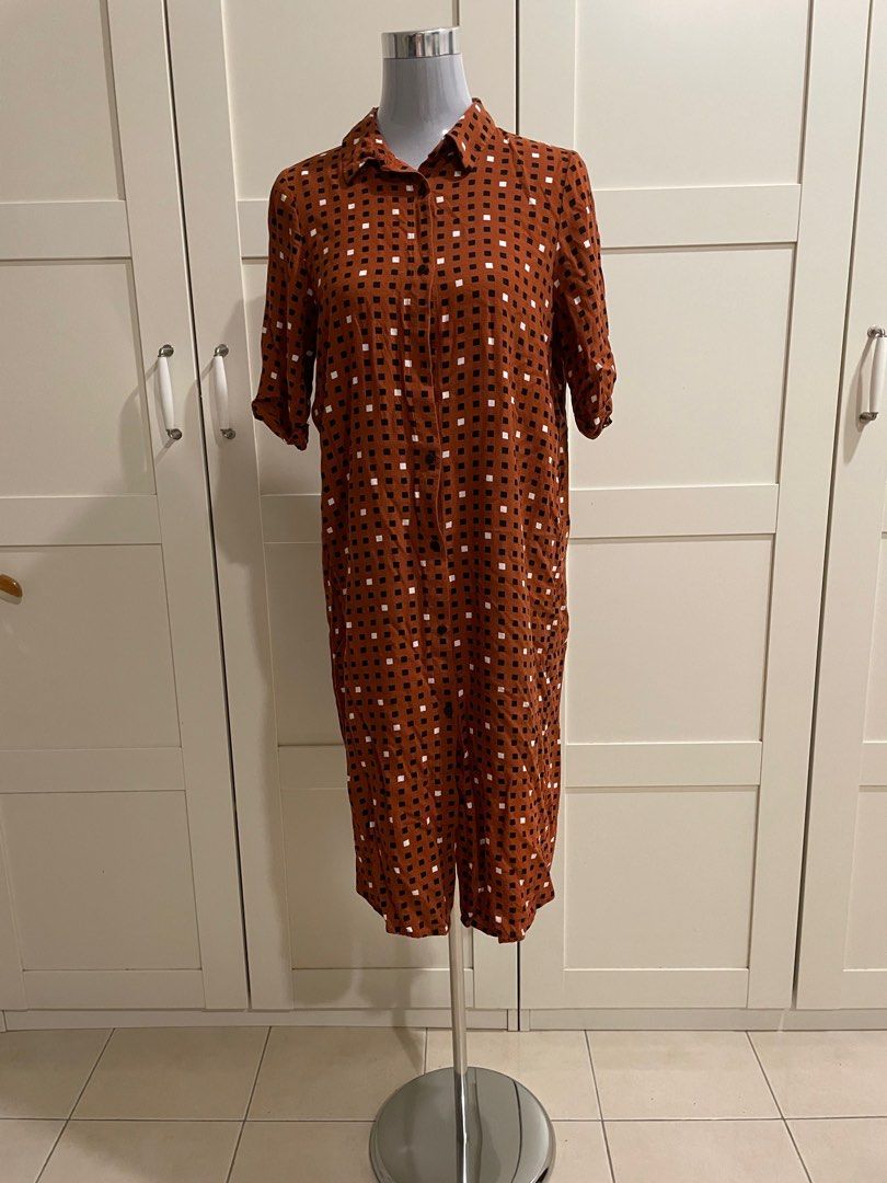 Monki maxi discount shirt dress