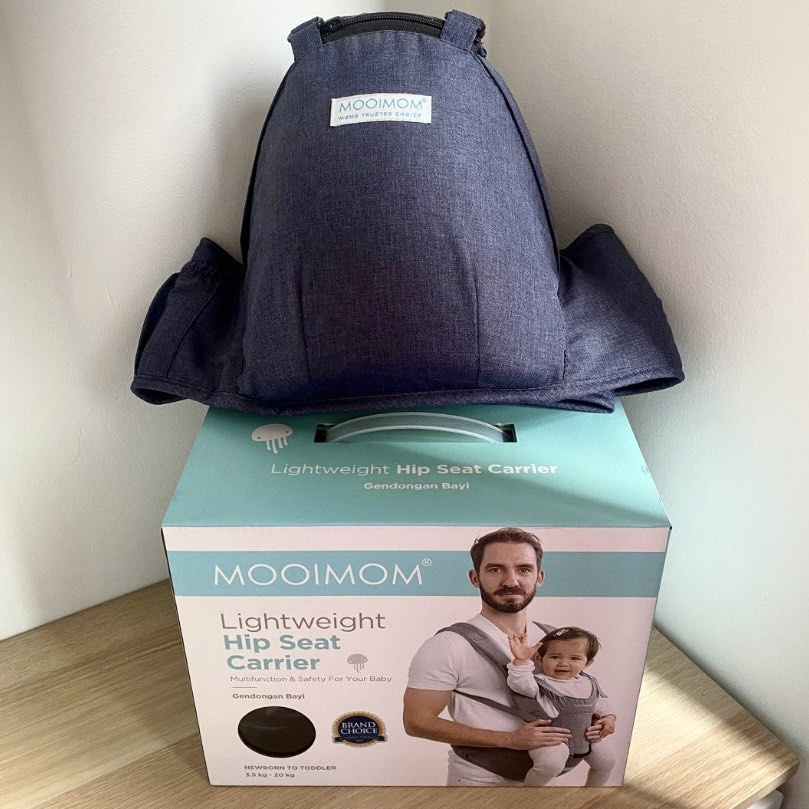 Mooimom lightweight hipseat top