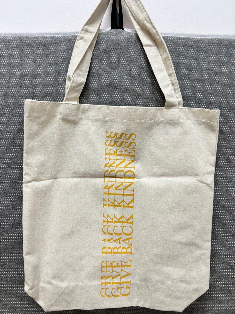 Naelofar shopping tote bag giveback kindness