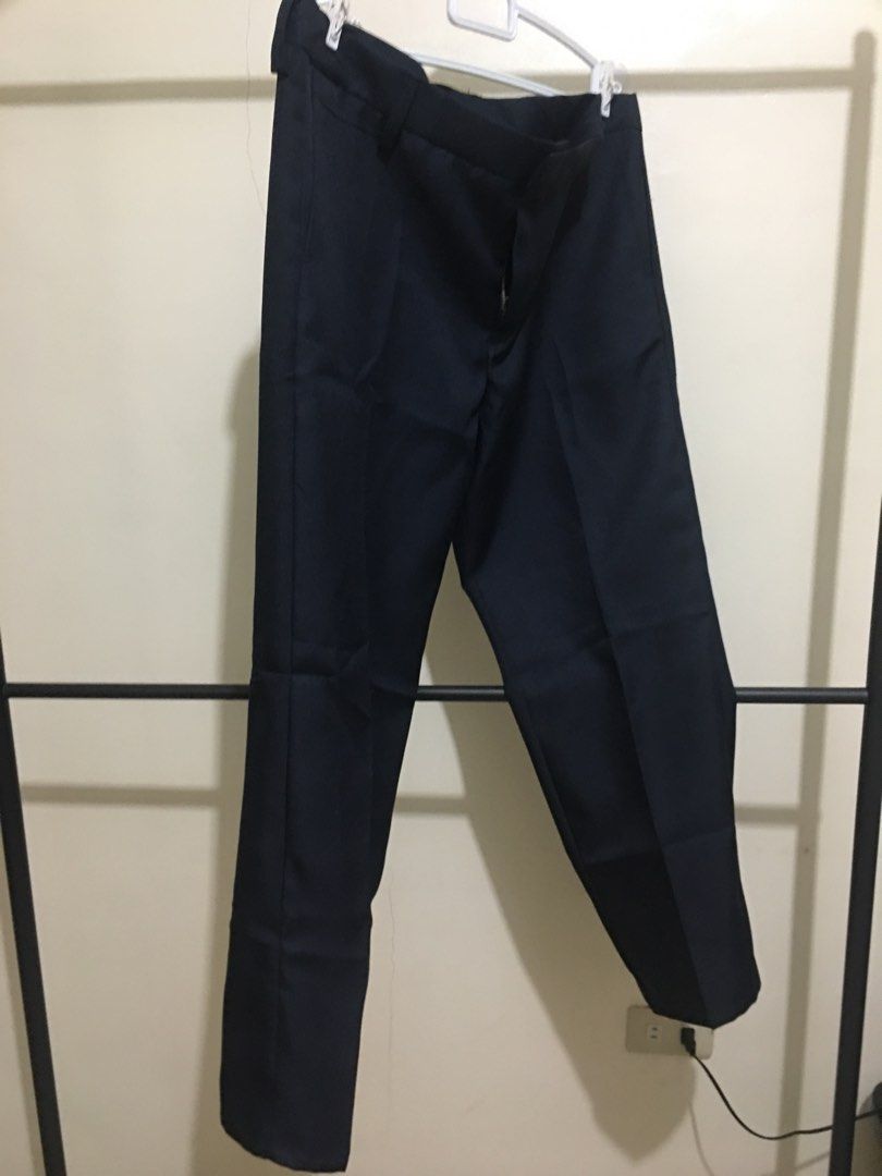 Navy Blue Slacks Plus Size (41 inches) (Category: Other Bottoms) located in Davao. Submitted by fibboy (Listing ID 1284673781, Image 2). Description: Pay first transactions only. No COD. Pwede Sh*pee checkout..