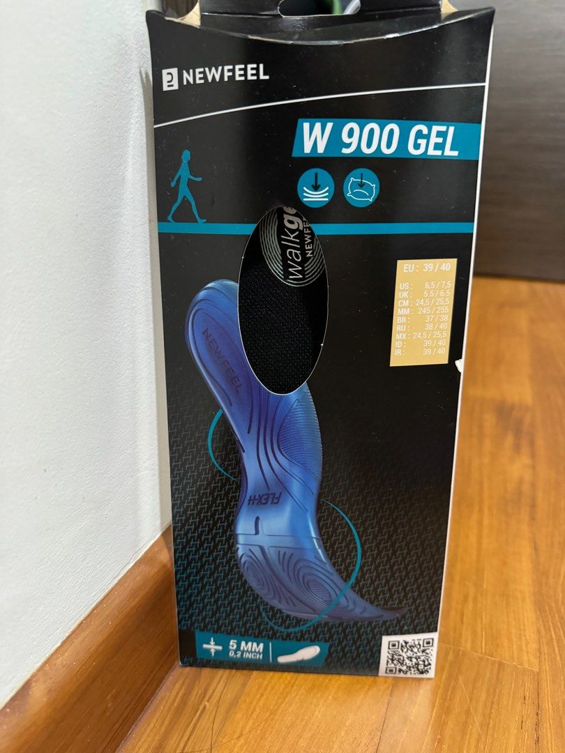 New Decathlon w900 gel insoles