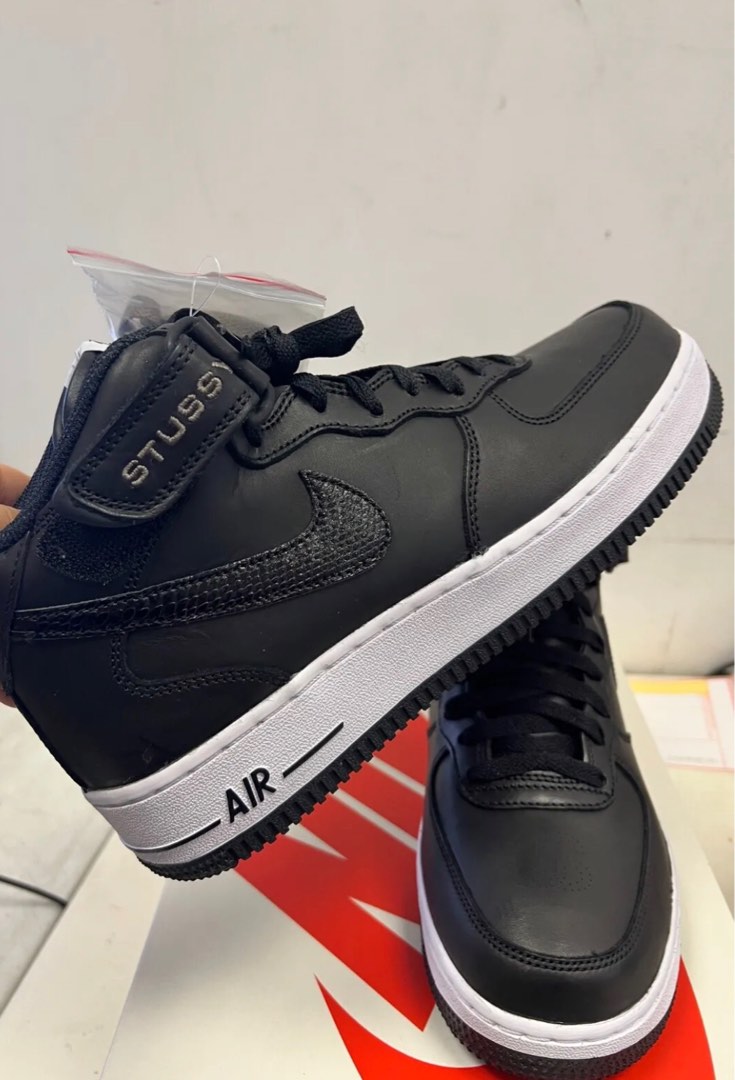 New Era Air Force Mid Stussy UK9 Men s Fashion Footwear
