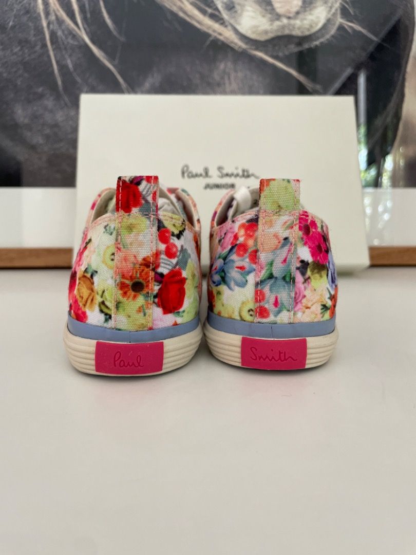 Girls deals floral sneakers