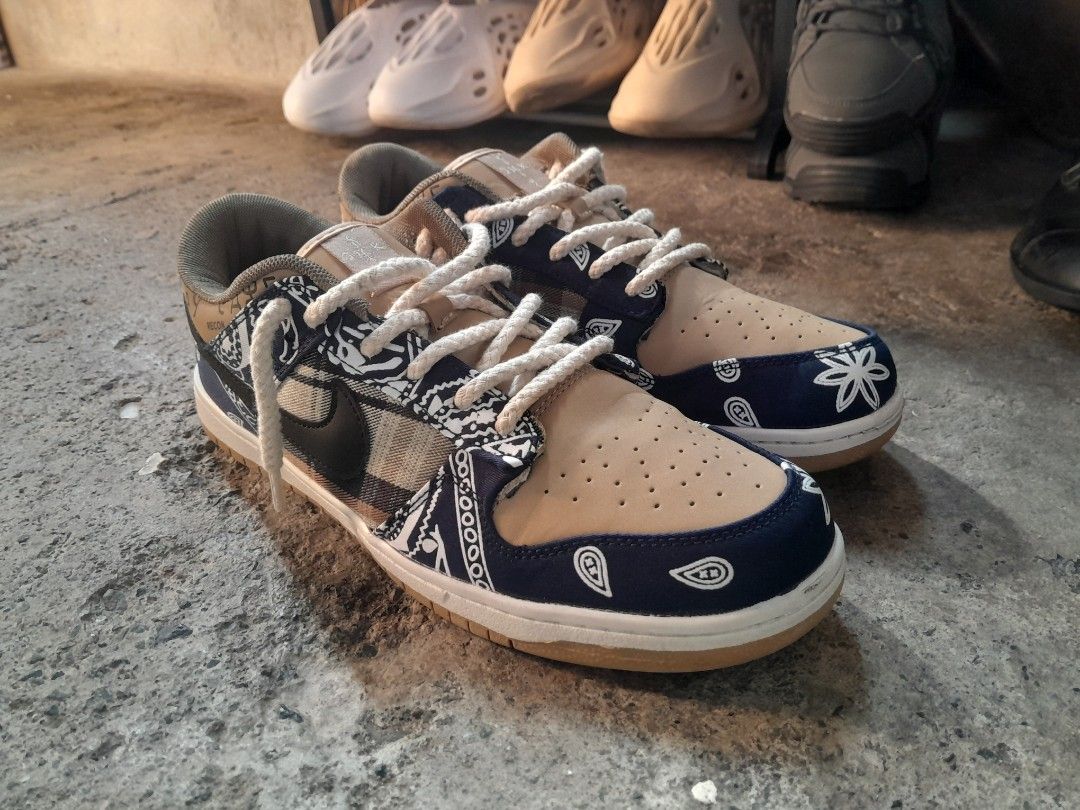 cactus jack bandana shoes