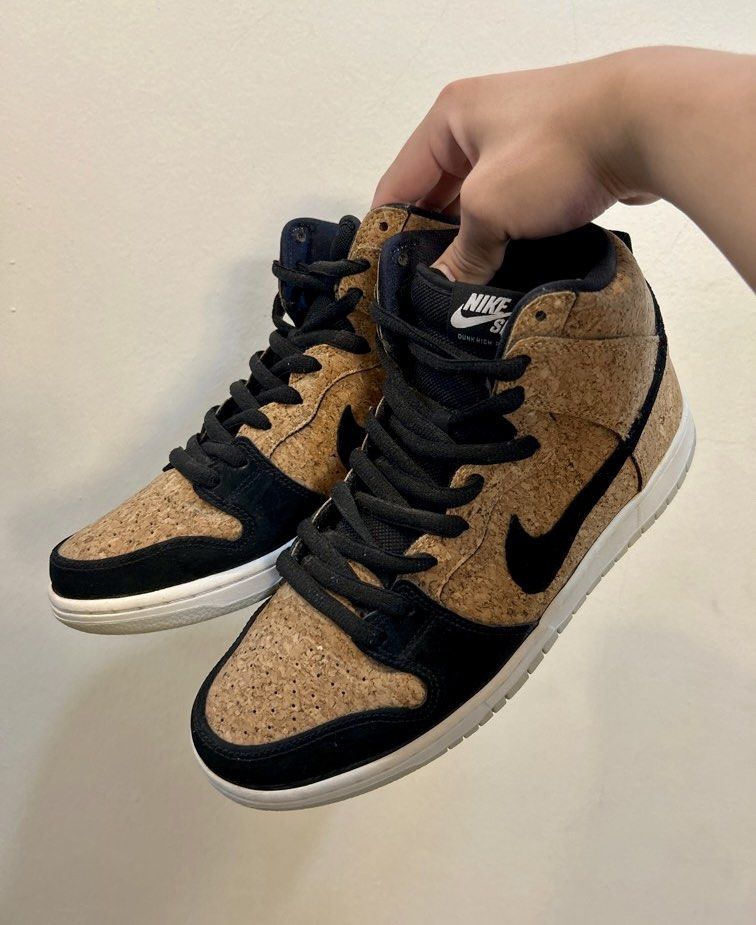 Nike SB Dunk High Pro Premium Cork US10.5 UK9.5 Authentic Mens
