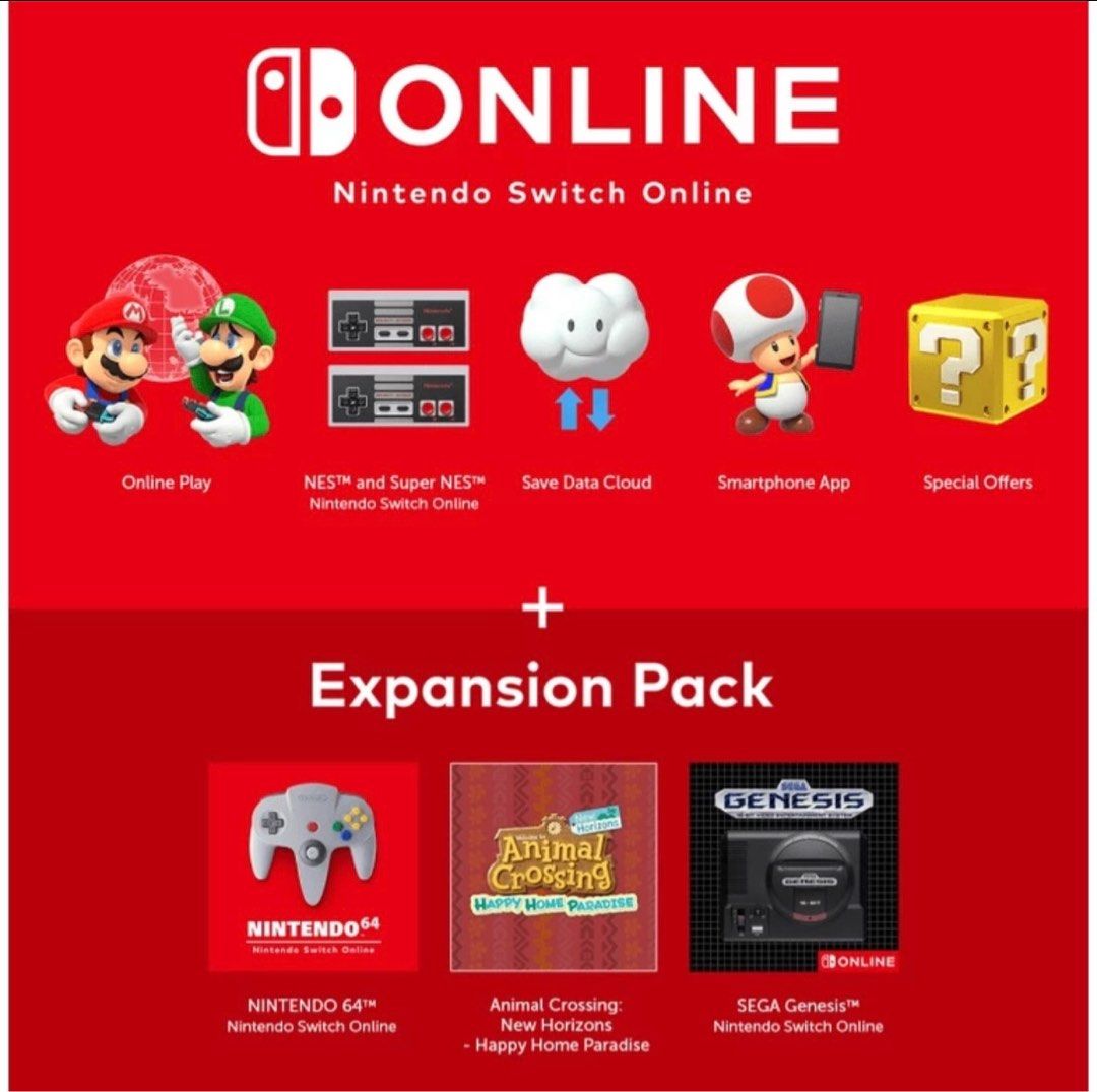 Family online cheap nintendo switch