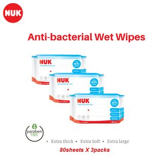 Nuk store wet wipes