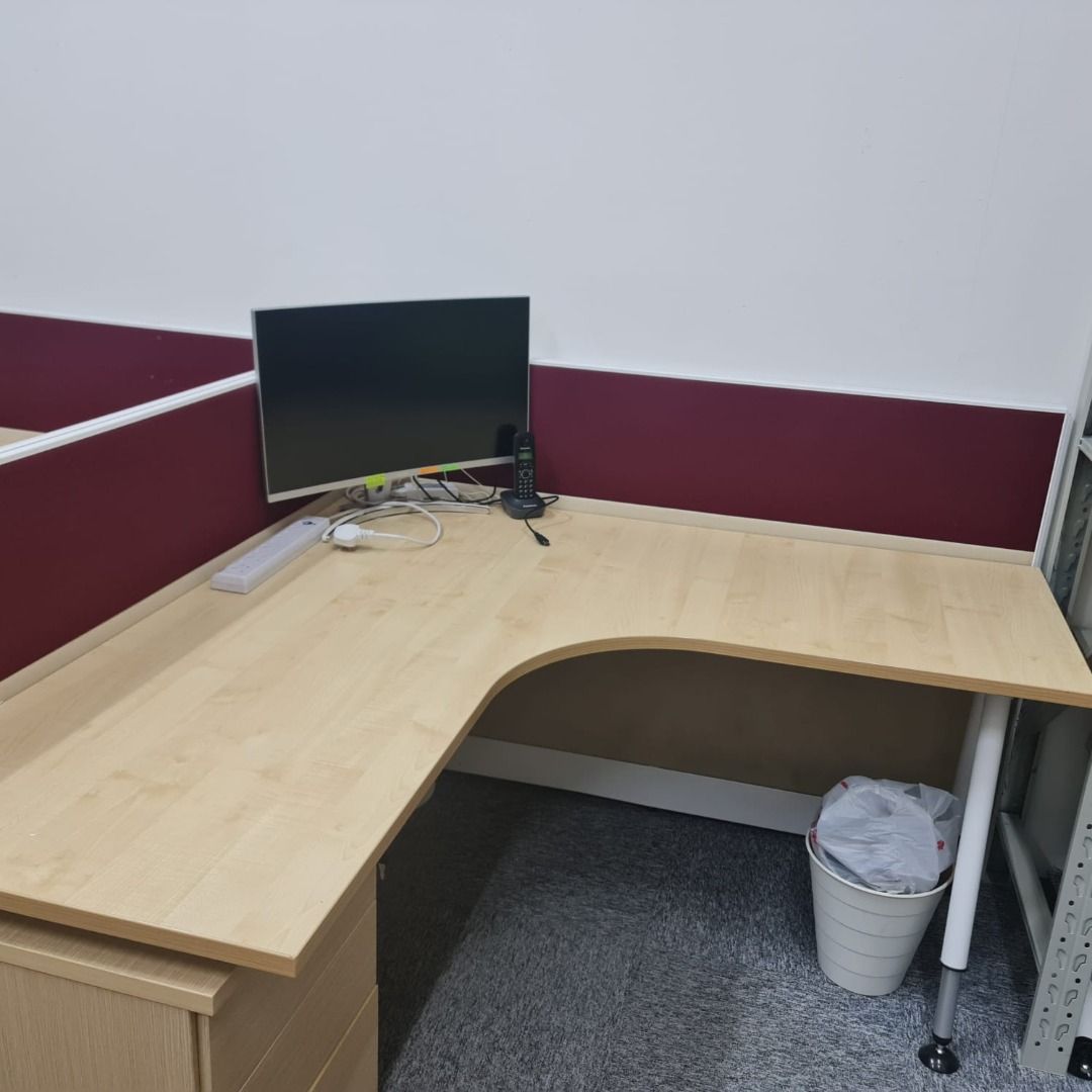 Office Table (Category: Tables & Sets) located in Singapore. Submitted by 666lucas (Listing ID 1284592821, Image 1). Description: Office table 3 sets Self collection at Kallang Way please contact 8180 8651 (ali).