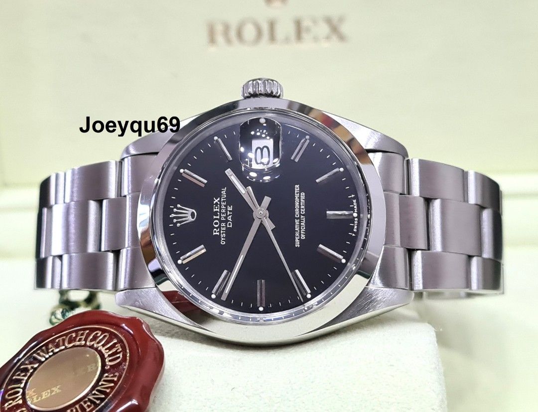 Mens top black rolex