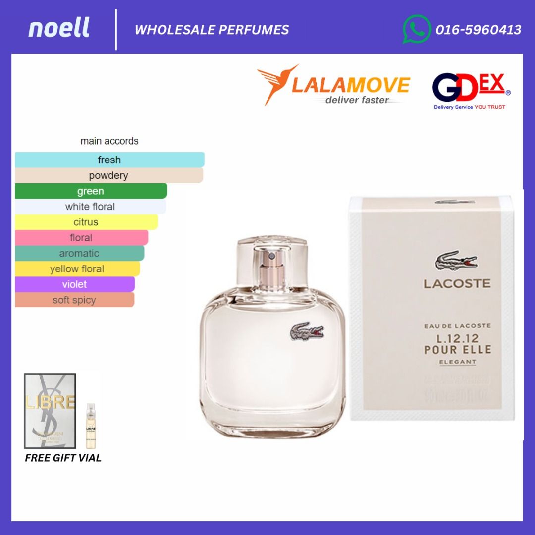Lacoste pour elle deals elegant 90ml