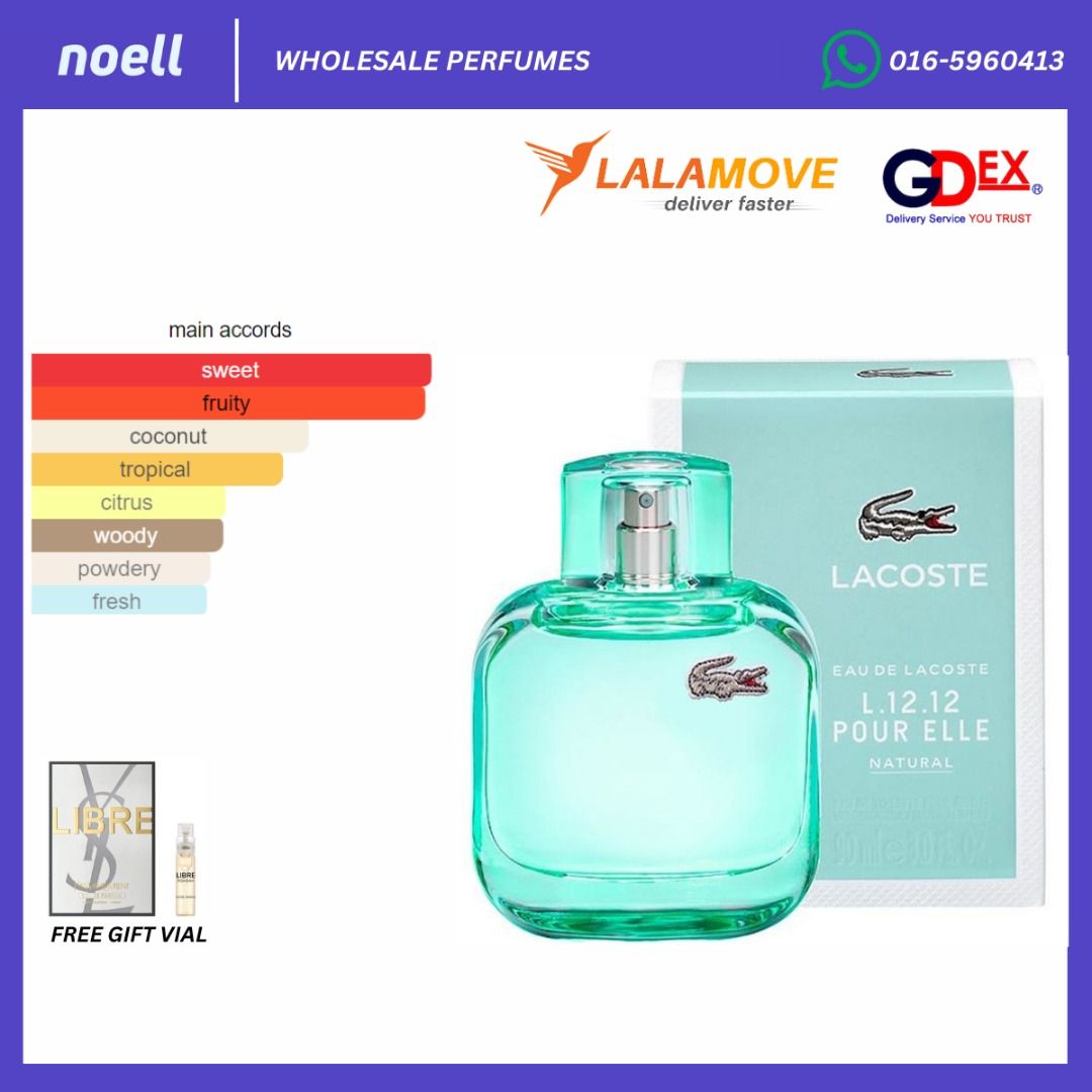 Lacoste elle natural clearance